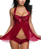 Avidlove Women Nightwear Lace Babydoll Strap Chemise Halter Lingerie