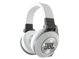 JBL E50BT White Premium Wireless Over-Ear Bluetooth Stereo Headphone, White