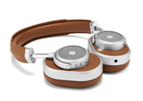MASTER ＆ DYNAMIC Active Noise-Cancelling Wireless Headphones MW65 (Brown Leather/Silver Metal) MW65S2【Japan Domestic Genuine Products】【Ships from Japan】